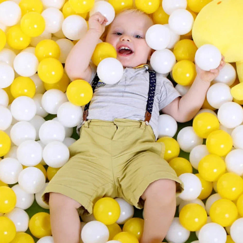 Eco-Friendly Colorful Ball Soft Plastic Pool Ball Funny Baby Kid Swim Pit Toy Thicken Balls Play House Outdoors Tents Kids Toys
