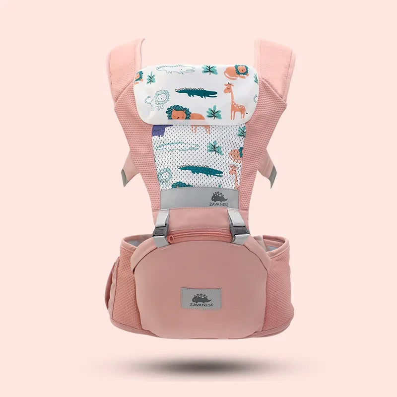 Ergonomic Baby Carrier with Hip Seat