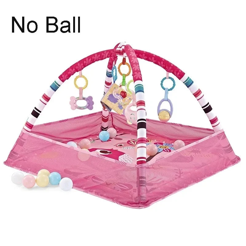 Baby Multifunctional Fitness Frame Kids Early Education Toys Mat Crawling Blanket Baby Early Activity Fitness Fence Dollhouse
