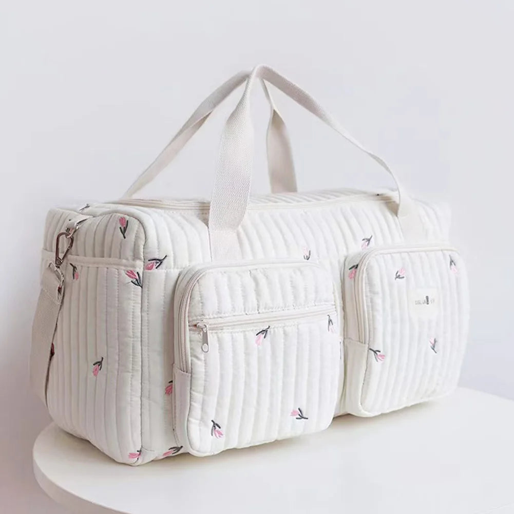 Quilted Baby Weekender Bag