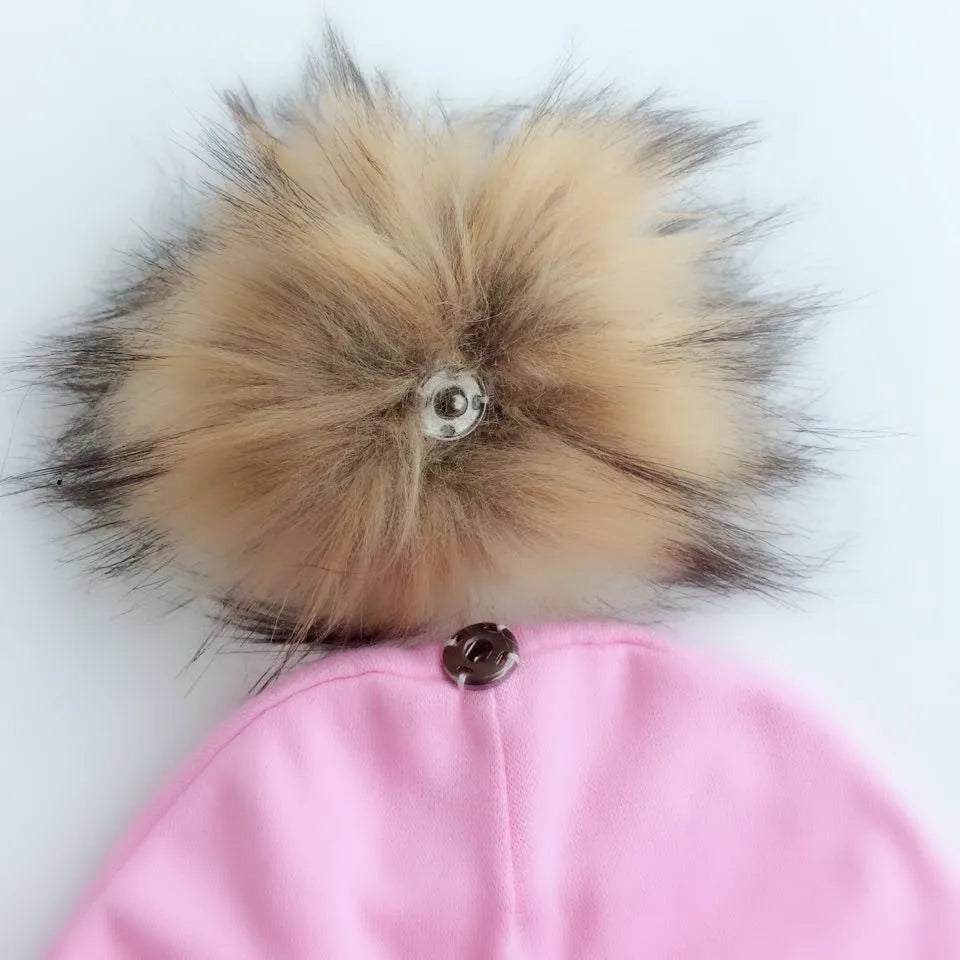 baby boy hat newborn cotton hats baby pom pom crown photo props children&