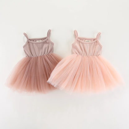 0-8Y Baby Girls Tutu Dress Toddler Kids Party Dresses Princess Dress For All Seasons