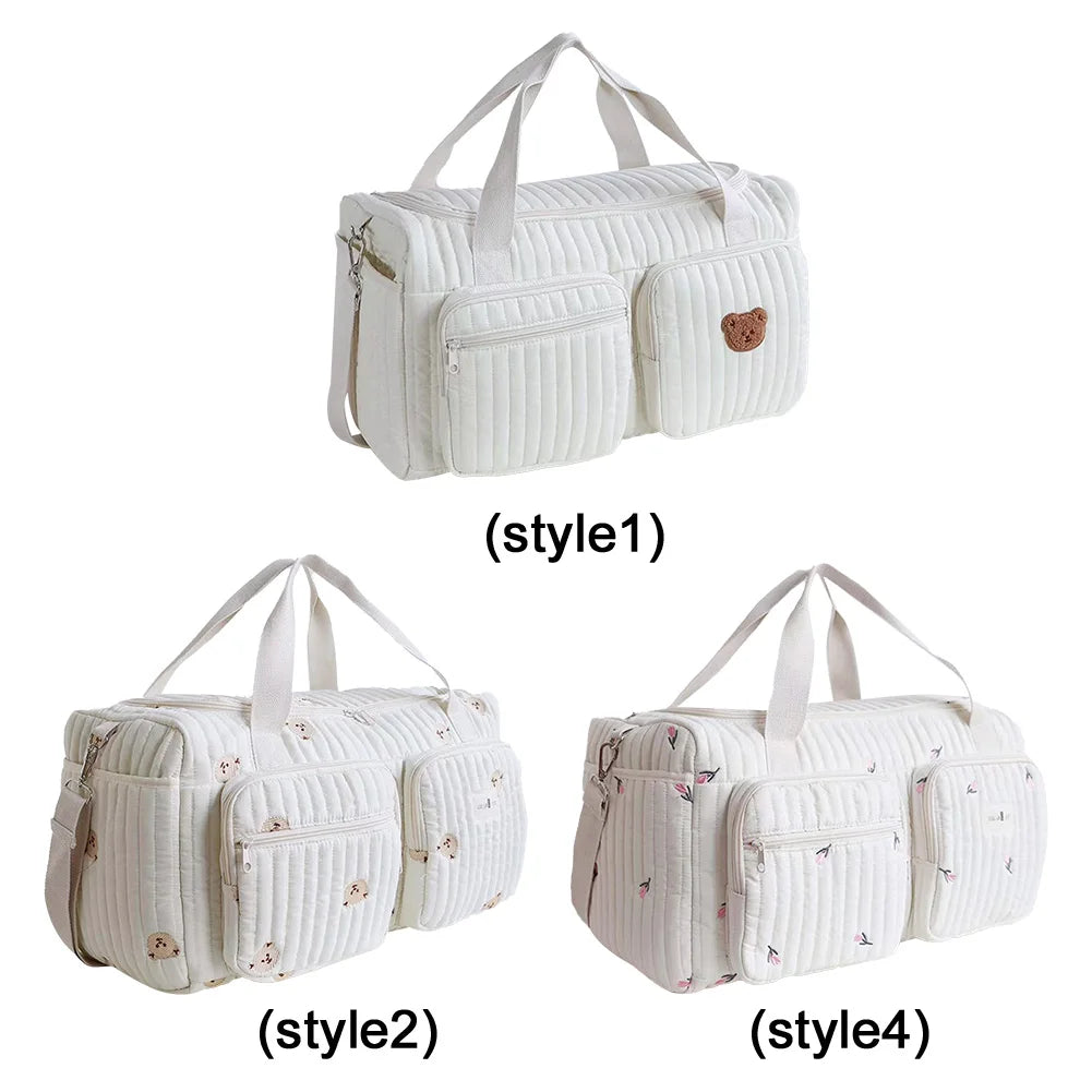 Quilted Baby Weekender Bag