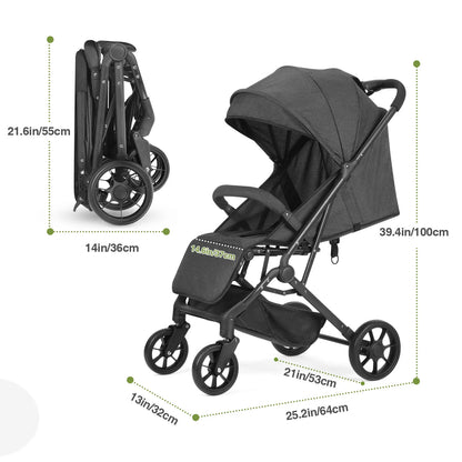 One-Hand Fold Travel Stroller