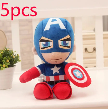 1~10pcs Anime Avengers Spiderman Plush Toys Into the Spider-Verse Gwen Peter Parker Noir Dolls Soft Stuffed Toy For Kids Gift