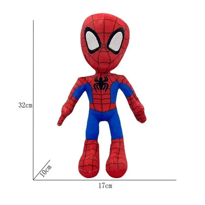 1~10pcs Anime Avengers Spiderman Plush Toys Into the Spider-Verse Gwen Peter Parker Noir Dolls Soft Stuffed Toy For Kids Gift